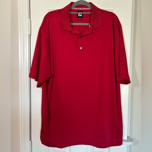 FootJoy Red Golf‎ Polo size large